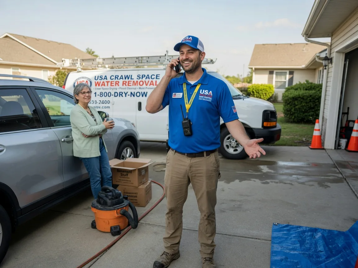 Crawl Space Water Removal Garrison, TX FAQs